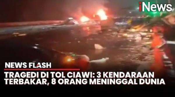 Kecelakaan Maut Gerbang Tol Ciawi: 8 Meninggal Dunia, 11 Luka-Luka