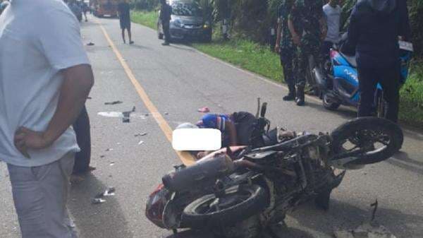 Kecelakaan di Kolaka Utara, Pemotor Tewas Tabrak Truk