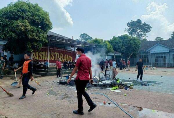 Napi Rusuh di Lapas Narkotika Muara Beliti Diduga Akibat Kesal Sering Dirazia
