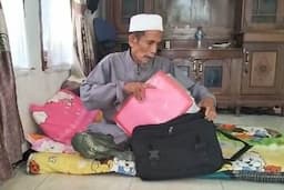 Kisah Kakek Mahmud, Calhaj Tertua Berusia 92 Tahun dari Lebak: Rajin Olahraga Biar Kuat!