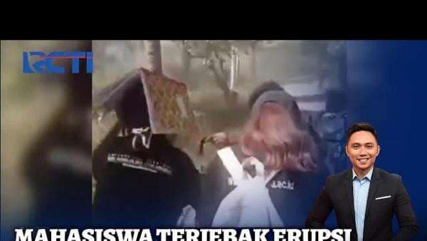 Mahasiswa KKN Terjebak Erupsi Lewotobi Laki-Laki