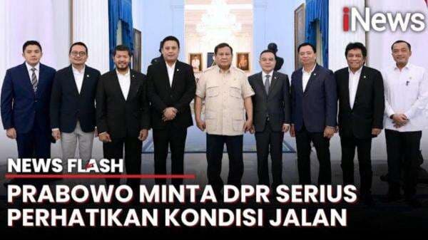 Bertemu Presiden Prabowo di Istana, Komisi V DPR Sampaikan Kondisi Jalan Daerah | News Flash