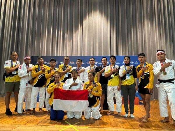 Hebat! Indonesia Sabet 10 Medali di WPFG 2025 meski Pesawat Delay karena Perang Iran-Israel