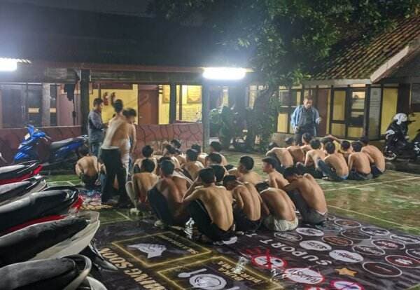 Konvoi Motor, 38 Anggota Geng Bocimi Stret Diamankan Polisi di Cicurug