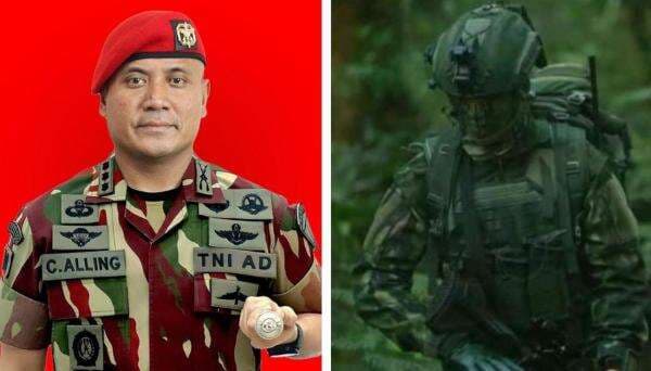 Profil Charles Yohanes Alling, Jenderal Kopassus Ahli Perang Hutan Peraih Sangkur Perak Komando