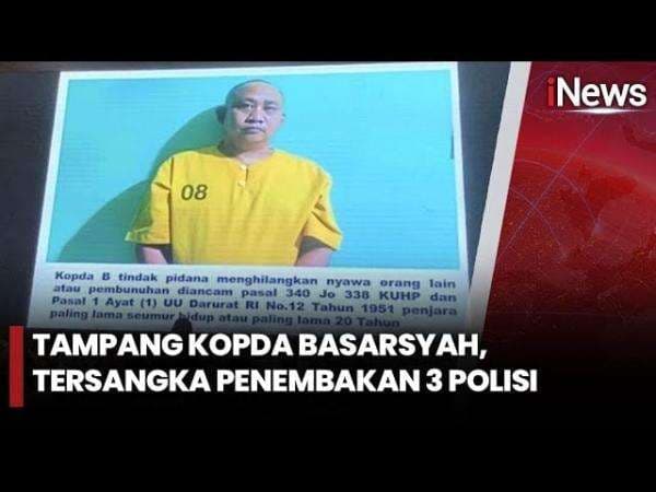 Jadi Tersangka Penembak 3 Polisi di Waykanan, Kopda Basar Terancam Penjara Seumur Hidup