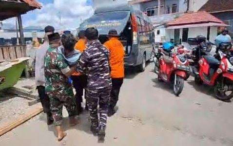 Kapal Karam di Perairan Tanjung Siapi-Api Labuhanbatu, 1 Orang Tewas 1 Hilang
