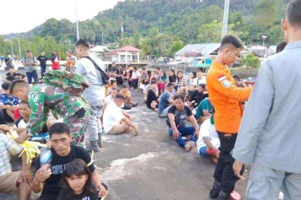 Identitas 3 Korban Tewas Kebakaran KM Barcelona di Perairan Talise, 2 Orang Hilang