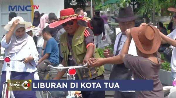 Libur Paskah, Kawasan Kota Tua Jakarta Diserbu Wisatawan