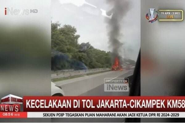 Kronologi Kecelakaan Maut di Jalur Contraflow Tol Jakarta-Cikampek KM 58