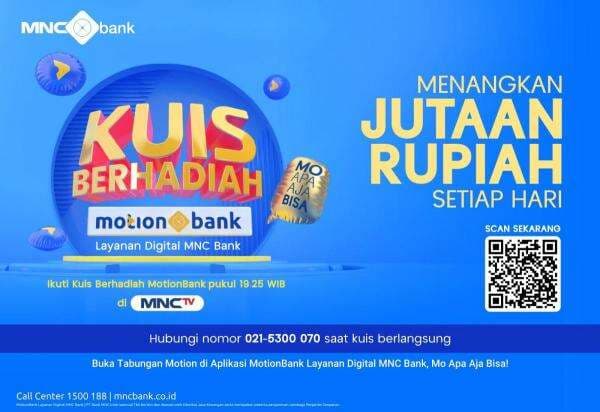 Raih Kesempatan Menang Jutaan Rupiah Setiap Hari di Kuis Berhadiah Motionbank!
