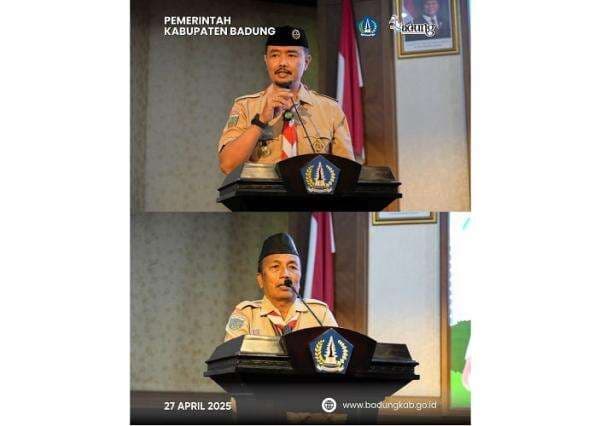 Kwarcab Badung Resmi Tutup Karya Bakti Pramuka Hari Raya Nyepi dan Idulfitri 2025