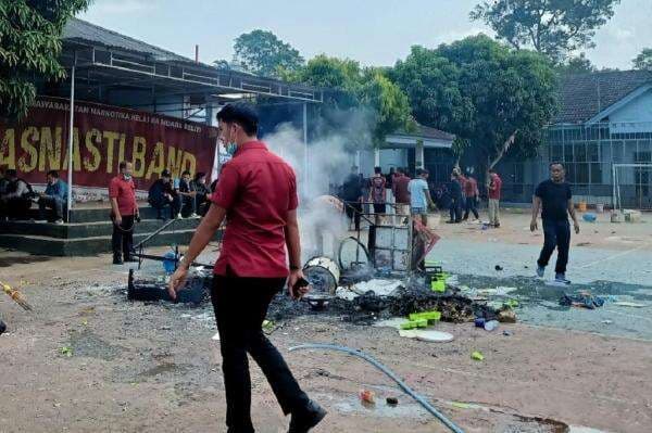 Penyebab Kerusuhan Lapas Narkotika Muara Beliti Musi Rawas, Napi Protes Sering Dirazia