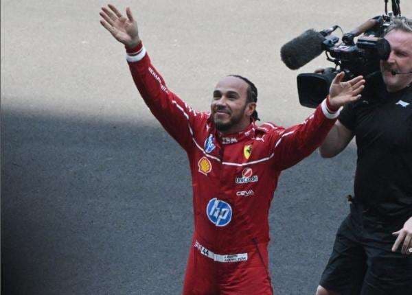 Hasil Sprint Race F1 GP China 2025: Jadi yang Tercepat, Lewis Hamilton Cetak Sejarah Fantastis Bersama Scuderia Ferrari