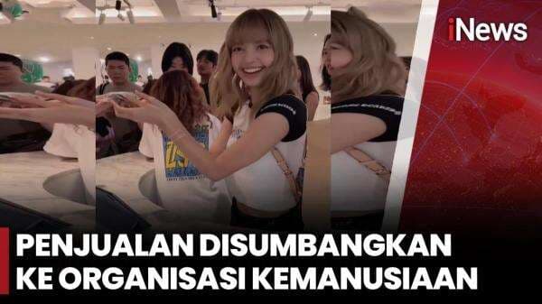 Aksi Lisa BLACKPINK Bantu Warga Gaza Panen Pujian!