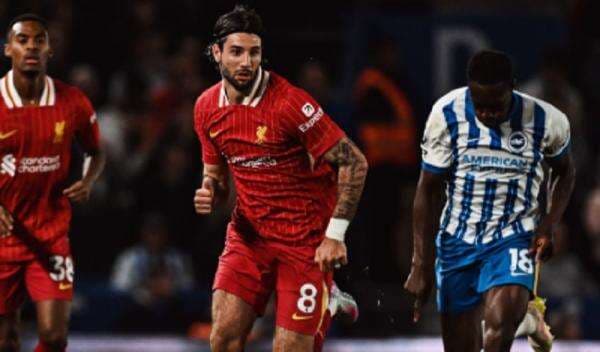Kena Comeback! Liverpool Ditumbangkan Brighton