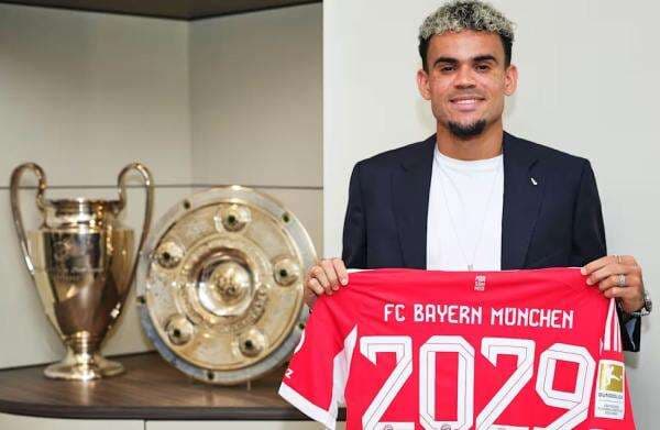 Resmi! Luis Diaz Tinggalkan Liverpool demi Gabung Bayern Munich