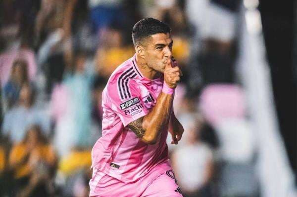 Tanpa Lionel Messi, Luis Suarez Menggila Bawa Inter Miami ke Semifinal