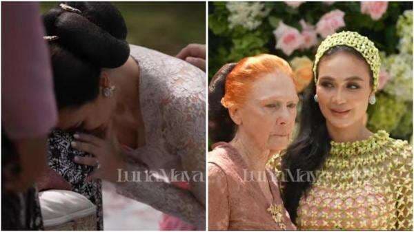 Luna Maya Menangis di Bawah Kaki Ibu saat Sungkeman, Minta Maaf dan Doa Restu Luna Maya Menangis di Bawah Kaki Ibu saat Sungkeman, Minta Maaf dan Doa Restu