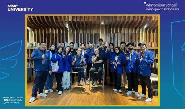 Kenalkan Dunia Desain dan Industri Kreatif, Mahasiswa DKV MNC University Kunjungi IDDC