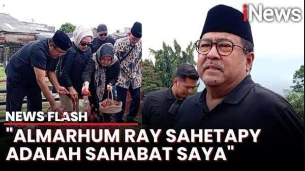 Wagub Rano Karno Ziarah ke Makam Ray Sahetapy: Ortu Saya Juga Dikubur di Sini | News Flash