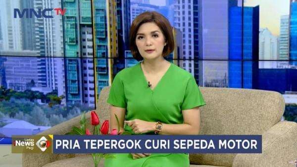 Pria Bertato Naga Tepergok Bawa Kabur Motor