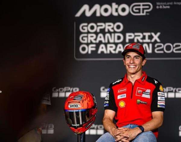 Hasil Kualifikasi MotoGP Aragon 2025: Marc Marquez Raih Pole Position, Francesco Bagnaia Posisi 4