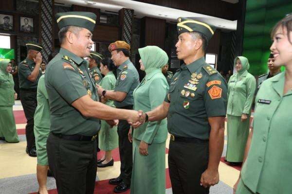 Daftar Lengkap 25 Pati TNI AD Naik Pangkat, Jenderal Kopassus Asal Tidore Resmi Bintang 3
