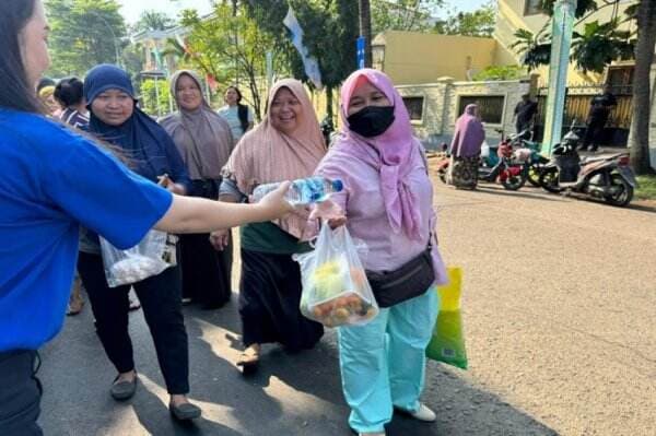 Masyarakat Cinta Masjid Indonesia Bersama Swasta Gelar Pasar Pangan Murah di Tangsel