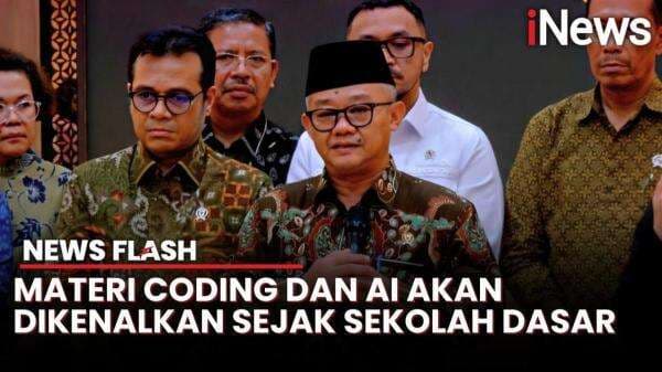 Mendikdasmen akan Masukkan Mata Pelajaran Coding dan AI Sejak Kelas 5 SD