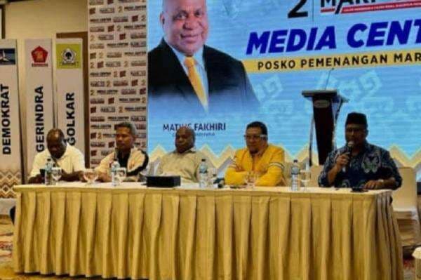 Mathius Fakhiri Imbau Pendukung Tenang, Tunggu Hasil Resmi PSU Pilgub Papua dari KPU