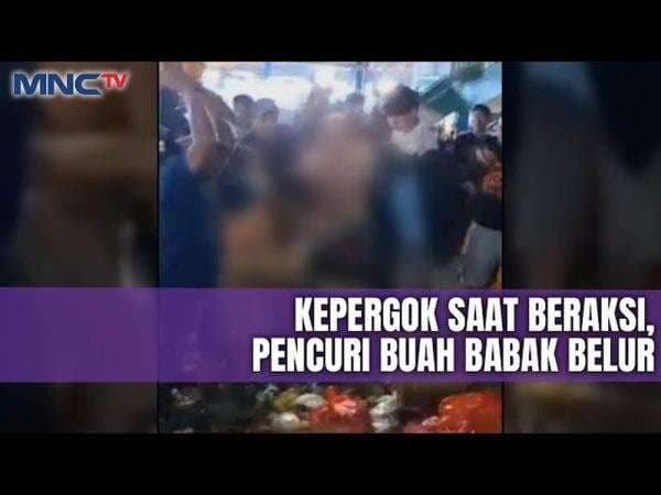 Curi Satu Peti Anggur, Pencuri Dihajar Pedagang Pasar Kramat Jati