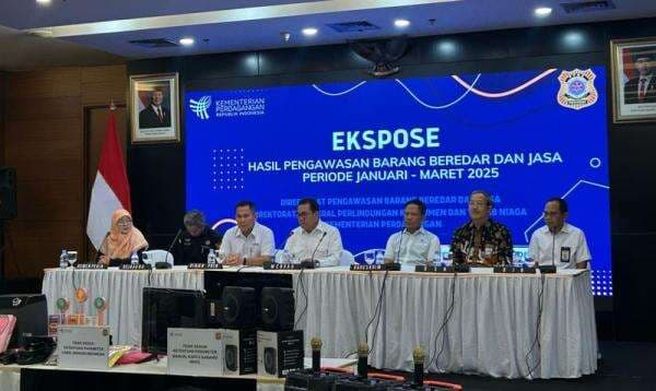 Mendag Amankan 600 Ribu Produk Ilegal Senilai Rp15 Miliar, Mayoritas dari China