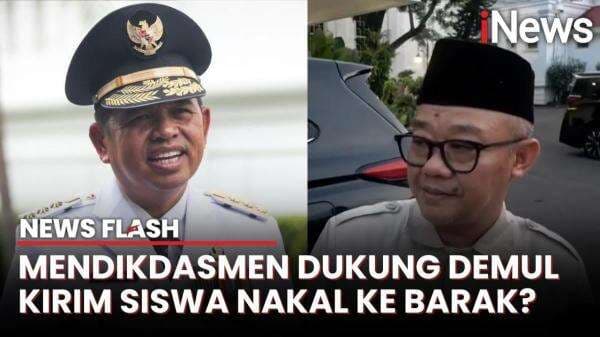 Dedi Mulyadi Mau Kirim Siswa Nakal ke Barak, Ini Kata Mendikdasmen Abdul Mu'ti