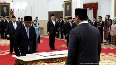 Reshuffle Kabinet, Prabowo Lantik Brian Yuliarto Jadi Mendikti Saintek Gantikan Satryo Soemantri Brodjonegoro