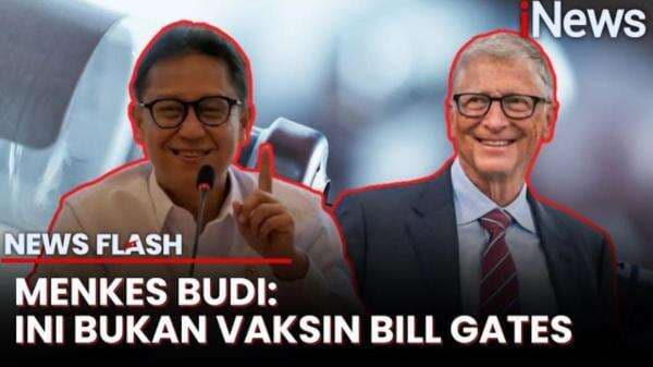 Menkes Jawab Isu Bill Gates Uji Coba Vaksin TB di Indonesia