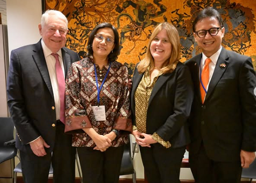 Sri Mulyani Bertemu Bos Besar Freeport di AS, Bahas Apa?