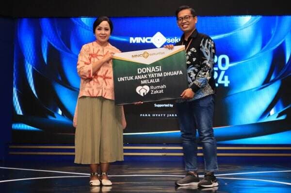 MNC Sekuritas Salurkan Donasi Saham dan Uang ke Rumah Zakat Indonesia