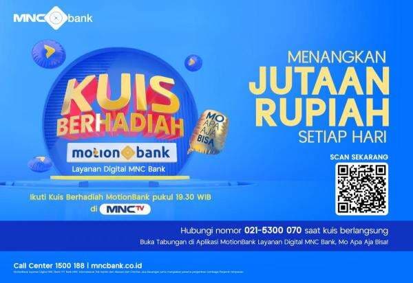 Hadiahnya Jutaan! Jangan Sampai Ketinggalan Kuis Berhadiah MotionBank di MNCTV!