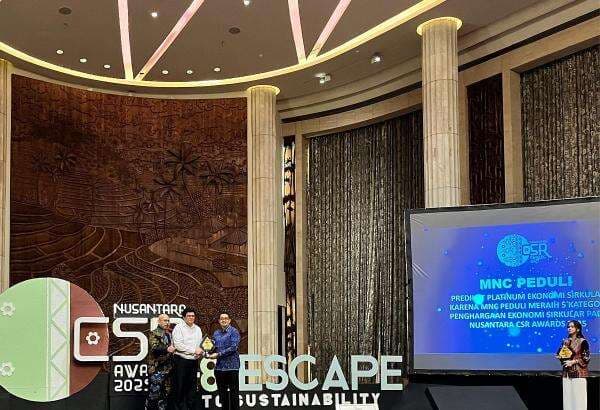 Dukung Ekonomi Sirkular, MNC Group Raih 5 Penghargaan Nusantara CSR Awards 2025