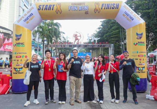 Hari Kesehatan Dunia, MNC Peduli Dukung Fun Run dan Donasi untuk Pejuang Kanker