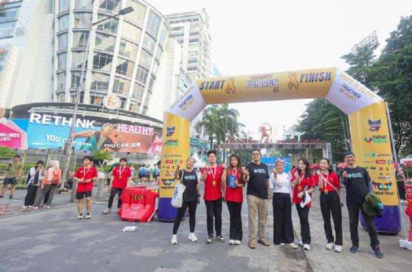 Dana Fun Run Miles for Miracles untuk Dukung Pejuang Kanker dan HIV Stadium Lanjut