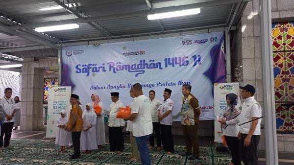 MNC Peduli Bersama KKP Ajak Anak-Anak Ngabuburit, Beri Edukasi dan Makanan Bergizi Olahan Ikan