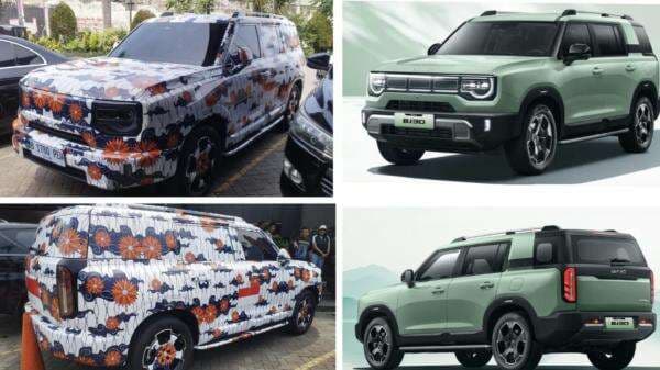 Menjelang GIIAS 2025 Mobil Kamuflase Berseliweran, Diduga BAIC BJ30 Hybrid Curi Perhatian