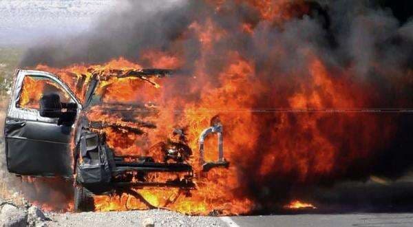 Mobil Terbakar di Tol Purbaleunyi, Lalu Lintas Padat