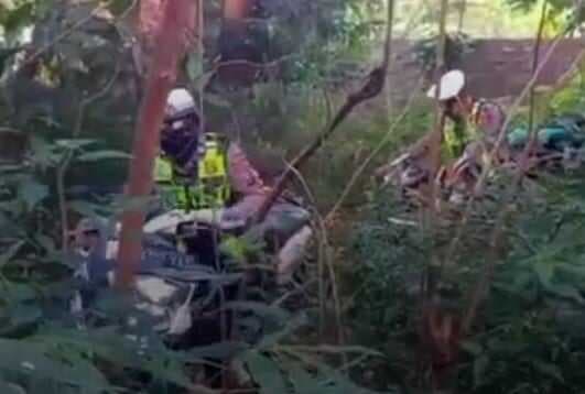 Operasi Patuh Semeru 2025 di Lumajang, Polisi Angkut 15 Motor Disembunyikan di Kebun