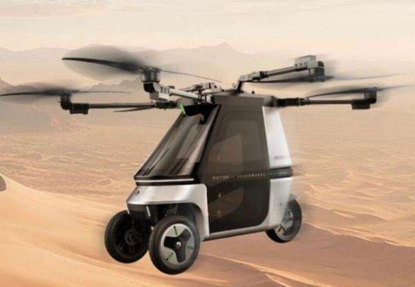 Dijual Seharga Rp1,1 Miliar, Begini Wujud Motor Terbang Buatan China