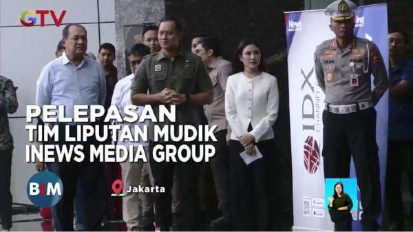iNews Media Group Lepas Tim Peliputan Mudik 2025