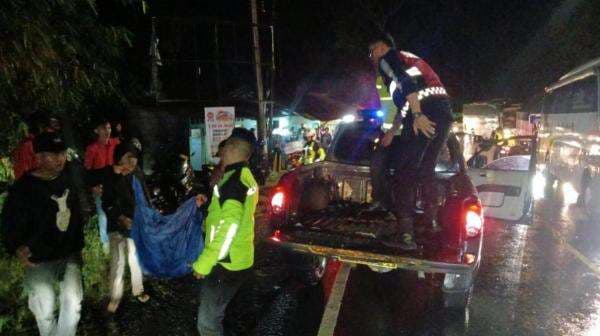 Tragis! Pemudik Motor Tewas Ditabrak Bus di Jalur Horor Tanjakan Gentong