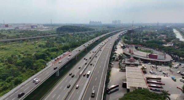Arus Balik Lebaran, 69.277 Kendaraan Kembali ke Jakarta Lewat Tol Layang MBZ